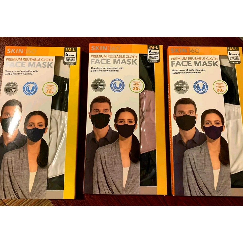 SKIN360 REUSABLE PREMIUM FACEMASK
